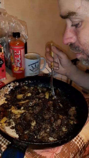 печень цыплят скартошкой