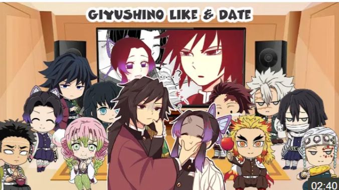Hashiras React To Giyu X Shinobu (Giyushino) Ship Like & Date Comic Dub - Demon Slayer