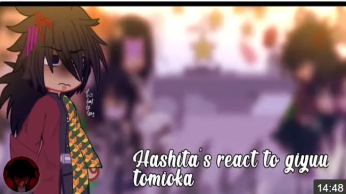 Hashira's React To Giyuu, •, Gacha, •, Kny, Demon Slayer, •, Ft. Hashira's, •, Read Desc, •