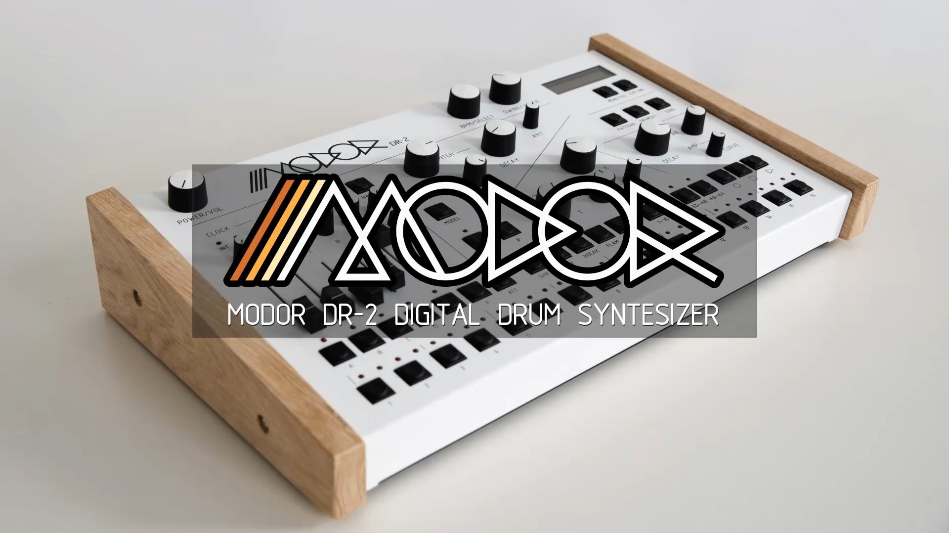 Modor DR-2: Digital Drum Machine Overview