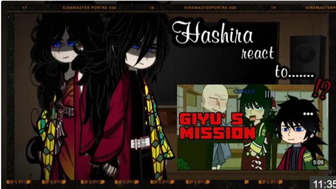 《⚠️Reupload⚠️》🌊💎, Hashira React To Giyuu's Mission, 💎🌊