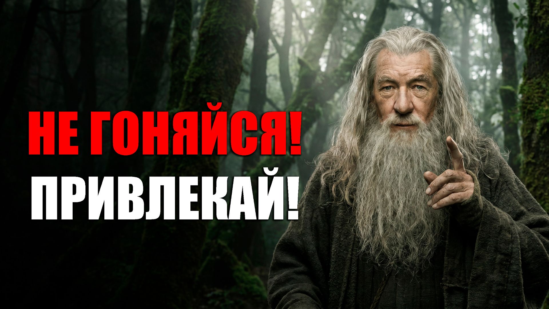 НЕ ГОНИСЬ ЗА НИМИ! ПРИВЛЕКИ!