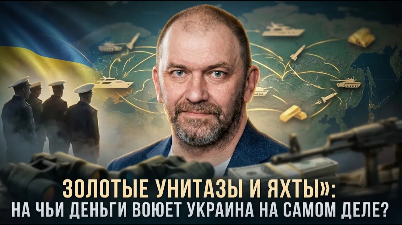Александр Казаков  Золотые унитазы и яхты» на чьи деньги воюет Украина на самом деле