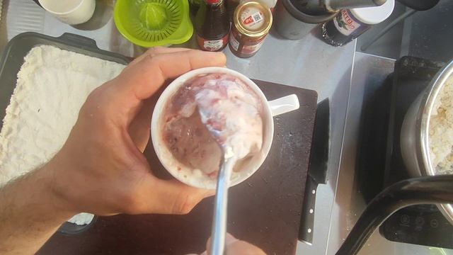 Готовлю в медитации. Пирог с творогом и черносливОМ)