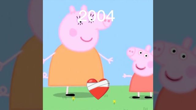 свинка пеппа в 2026 и 2004 году