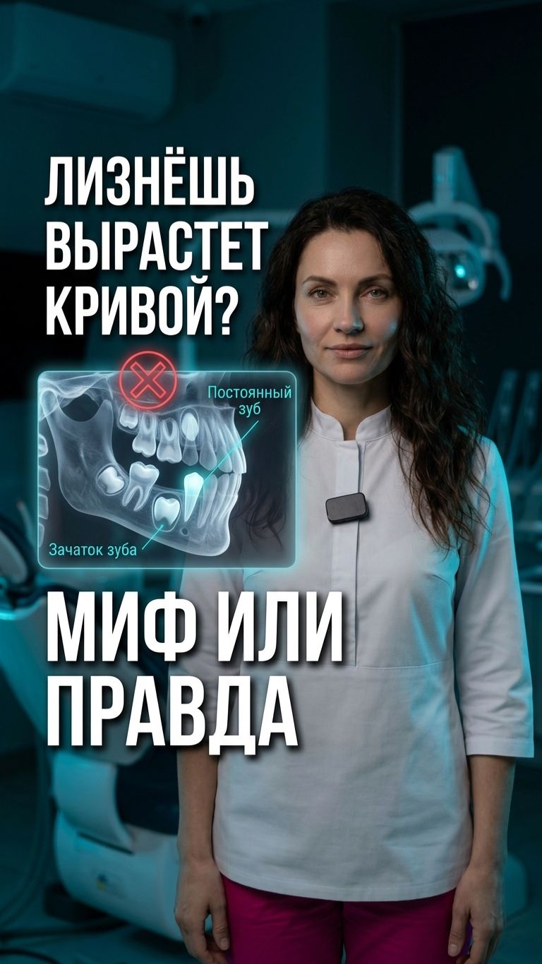 Язык кривит зубы? Разбираем популярный миф 👅🦷