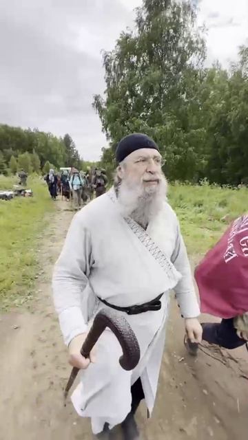 Архимандрит Мелхиседек (Артюхин) на Великорецком крестном ходе