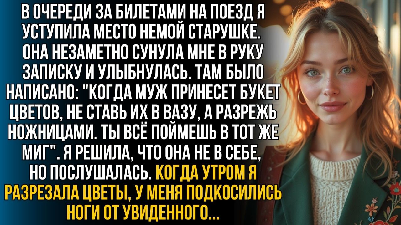 Уступила место немой старушке, а она велела | Истории из жизни | Женские истории | Аудиорассказ