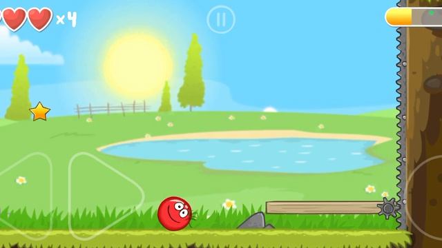 Играю в Red Ball 4
