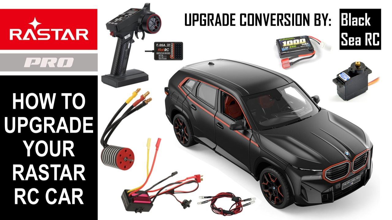 Rastar RC Car - Toy-grade To Hobby-grade Upgrade Conversion Project