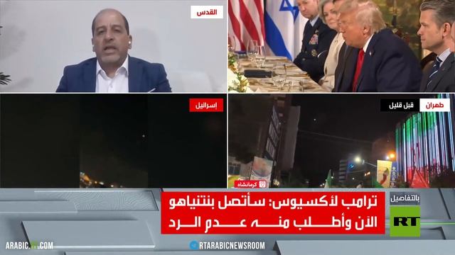 مقابل الضاحية.. صواريخ إيران تقصف إسرائيل