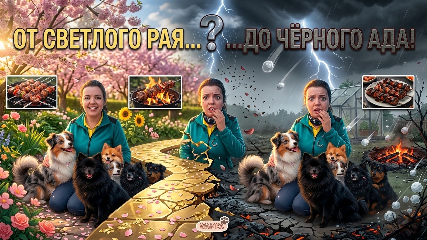 Жизнь в деревне: как я обустраиваю сад, ухаживаю за собаками и борюсь с погодой.