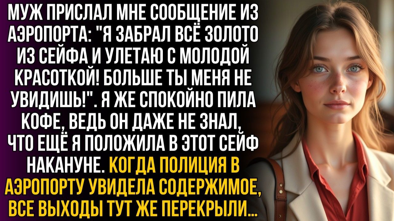 Муж украл золото и улетел к другой. Я лишь рассмеялась|Истории из жизни|Женские истории|Аудиорассказ
