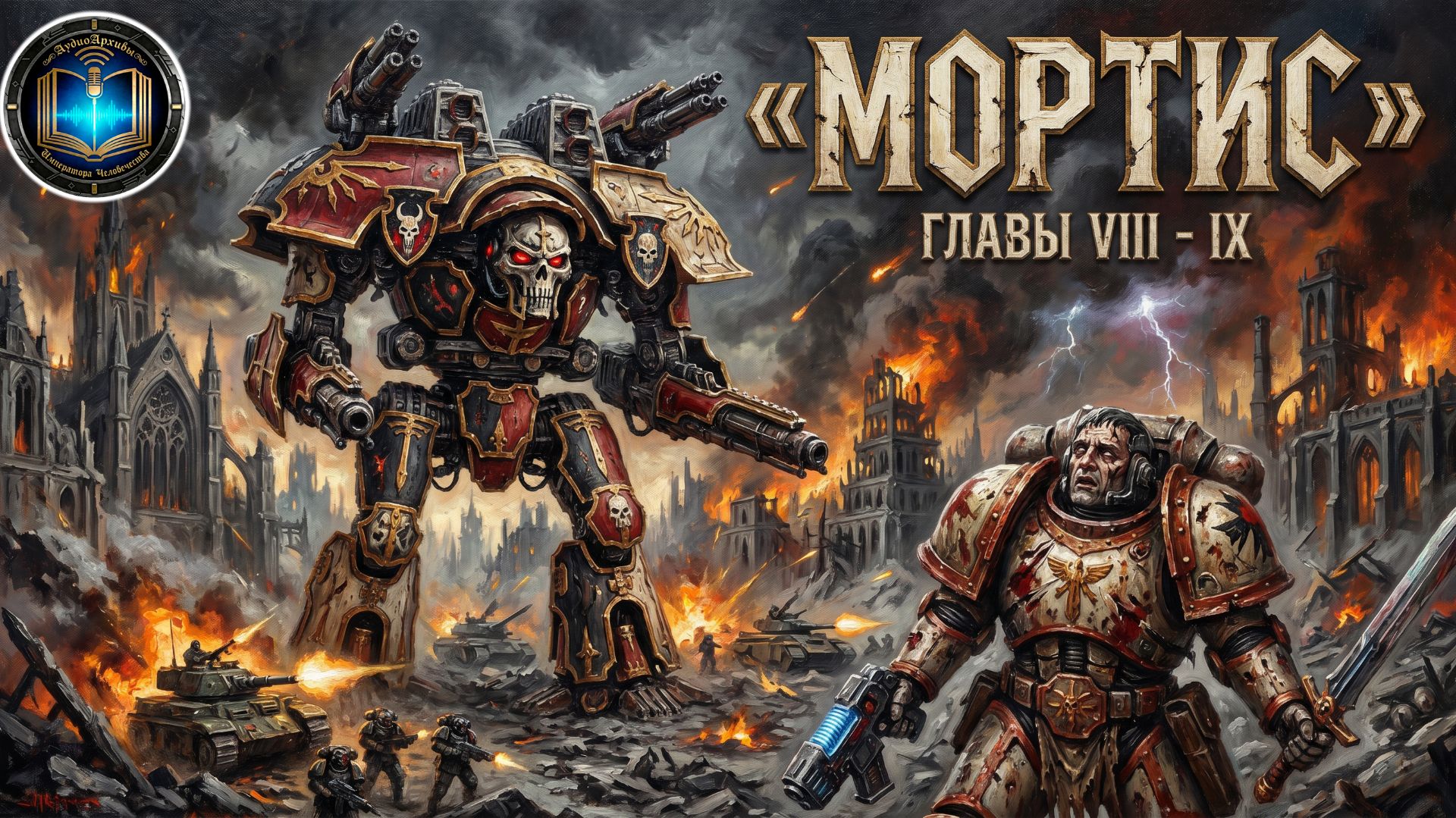 Warhammer 40k Аудиокнига | Мортис | Главы 08 - 09 | Джон Френч | Mortis (2021) By Geek & Books