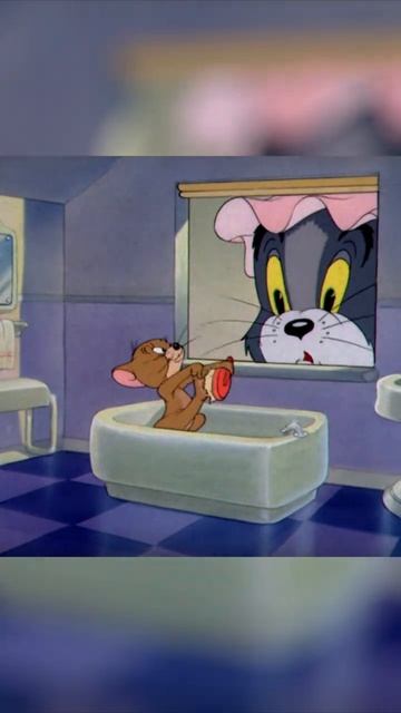 Джерри умывается | Tom&Jerry