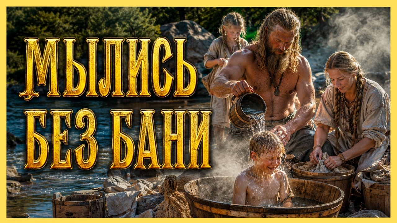 Как славяне мылись без бани и какие способы чистоты использовали в старину.