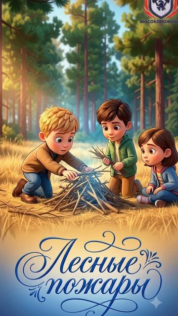 🔥 НЕЛЬЗЯ ИГРАТЬ СО СПИЧКАМИ В ЛЕСУ! ОДНА ИСКРА — И ЛЕС ГОРИТ! 🌲 #shorts