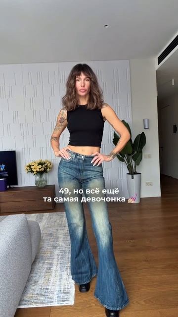 Если хочешь также выглядеть в 49, то забирай бесплатное занятие по массажу лица в ТГ:lena_rindych❤️
