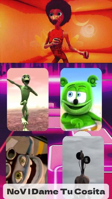 #91 Битва Дама ту косита Alien Battle, Сиреноголовый и Гумибер в Tiles Hop - NoV | Dame Tu Cosita