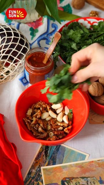 Готовим вкусную закуску из Абхазии)