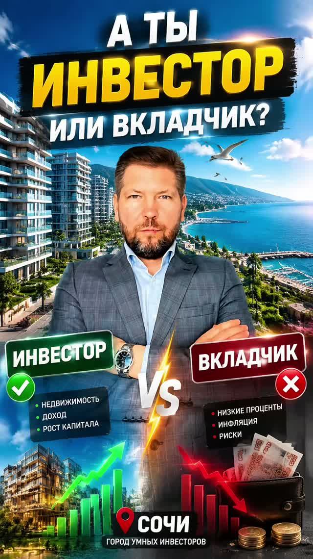 А ты инвестор или вкладчик? Подпишись!