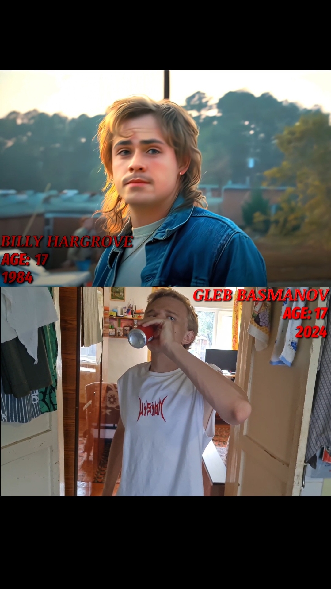 Билли Харгроув Против Глеба Басманова | Stranger Things Vs Gleb Basmanov #шортс
