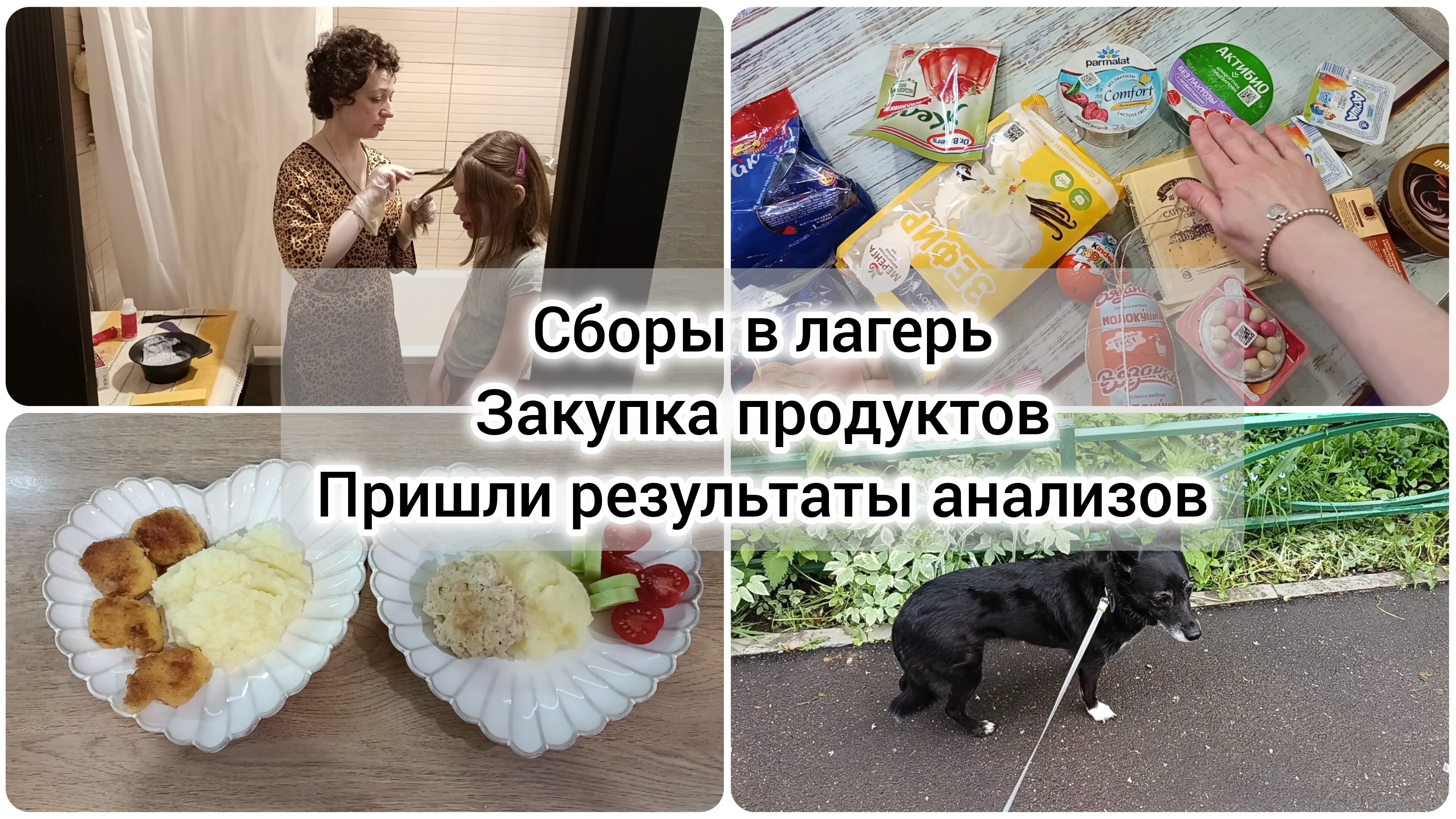 Влог: собираю детей в лагерь / пришли результаты анализов / закупка продуктов