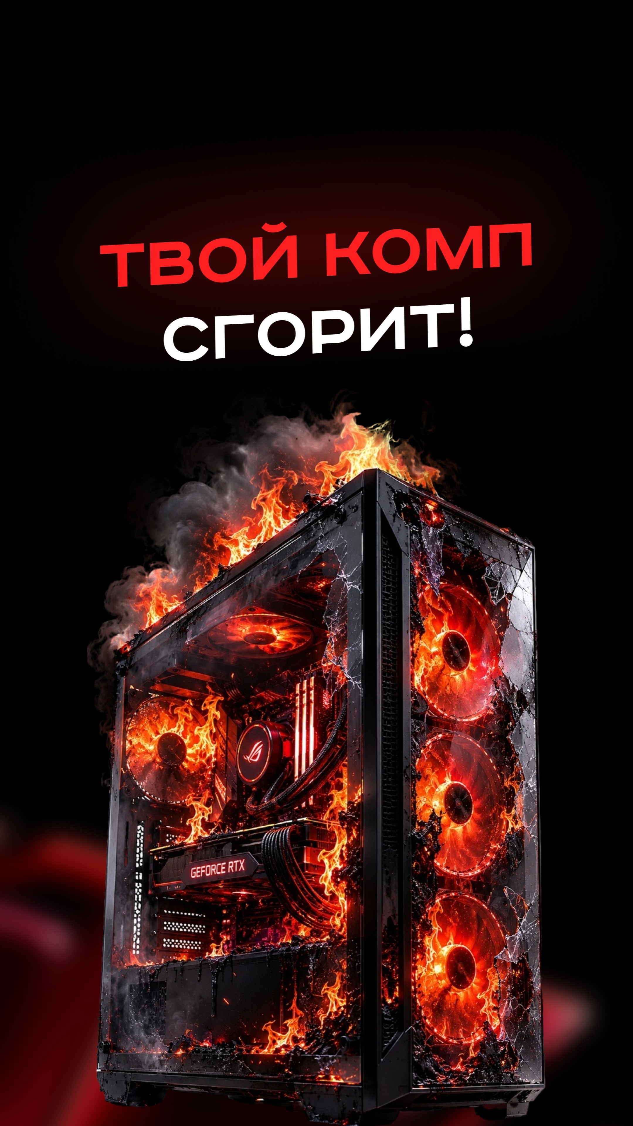 Твой комп сгорит! #пк #сборкапк #игры #видеоигры #гейминг #пкигры #intel #amd #nvidia