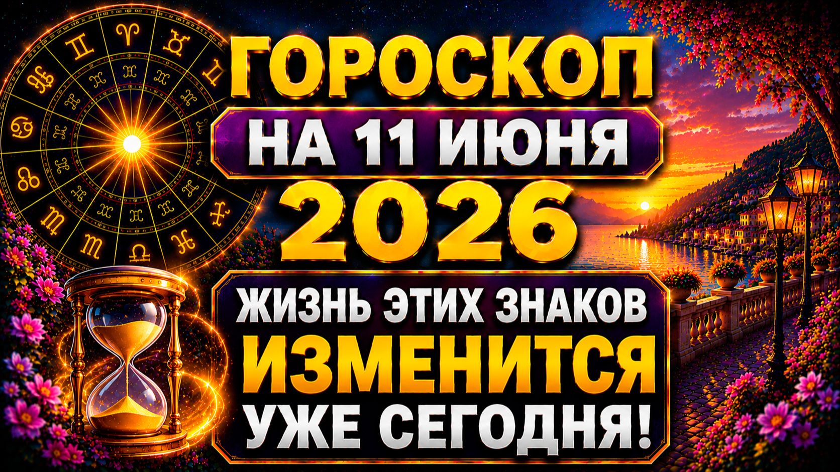 Гороскоп на 11 июня 2026 🔥 Жизнь этих знаков изменится уже сегодня!