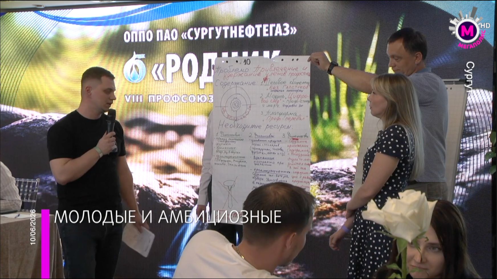Профсоюз «Сургутнефтегаза» провел форум «Родник» молодых специалистов компании в новом формате