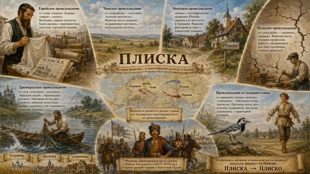 Что означает фамилия Плиска?