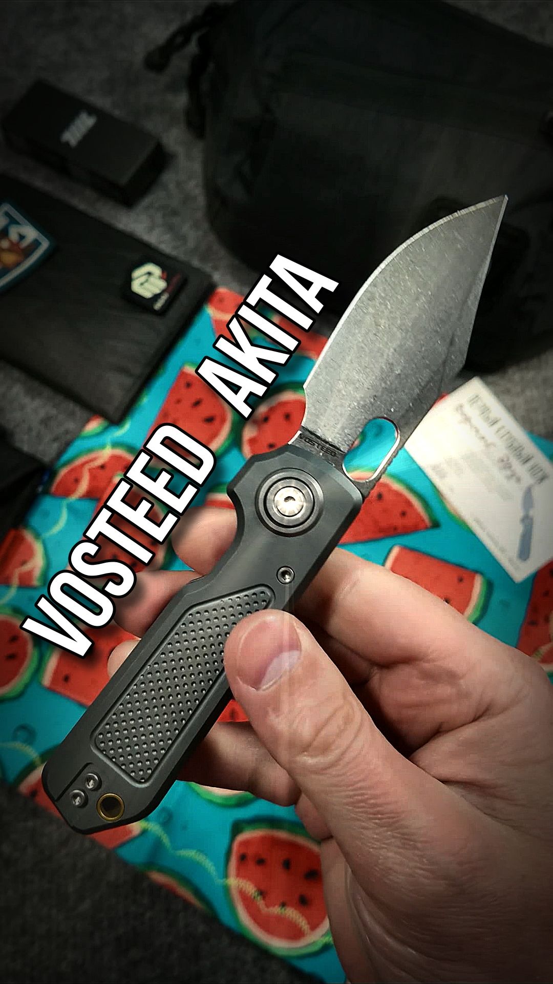 🔥 Нож VOSTEED Akita #edc #edcknife #vosteedknife #vosteed #unboxing #everyday