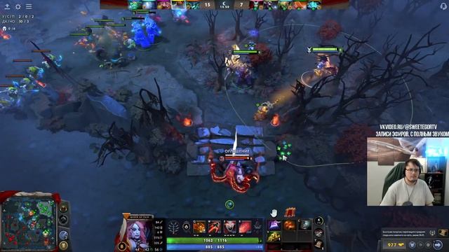 Dota 2! Queen Of Pain! Мощно поднимаю ММР! ⭐ Подпишись! ⭐
