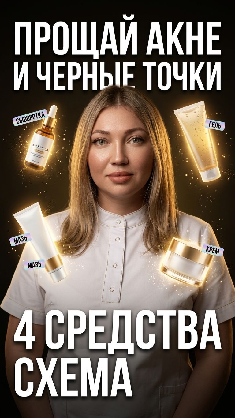 4 средства от акне, которые реально работают 🧪