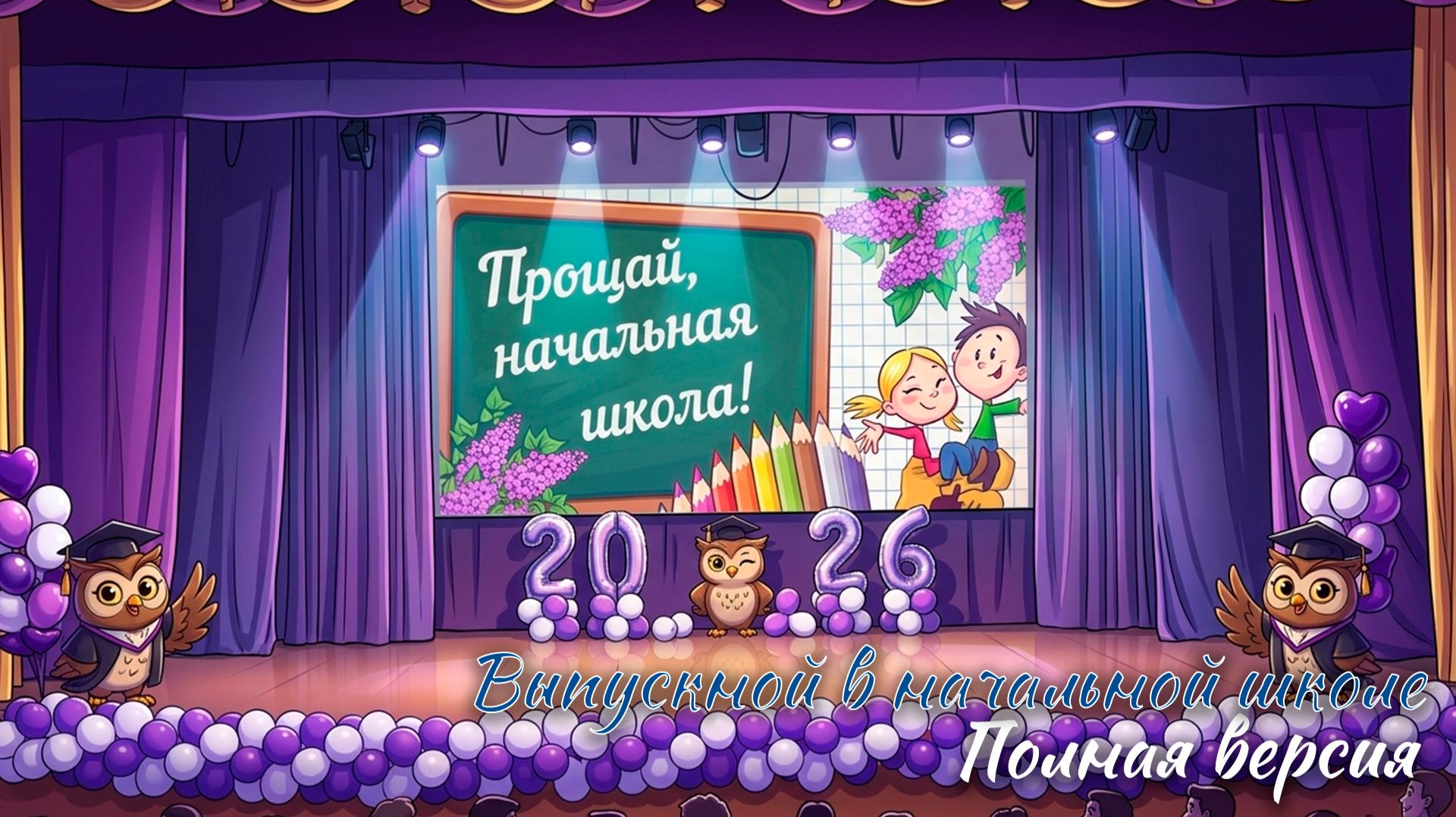 🎉 Выпускной 2026. Начальная школа. Полная версия