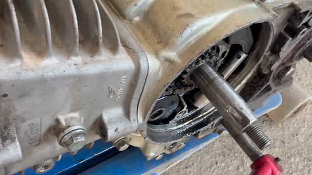 Шпонка коленвала сорвалась ротор зажигания мопед питбайк