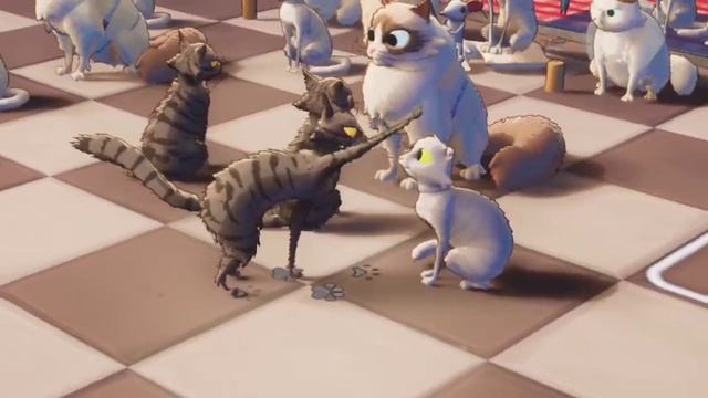 Игра года: в Steam появились кошачьи шахматы. Обычные фигуры заменили котами.
