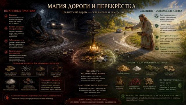 Что означает магия на дороге?