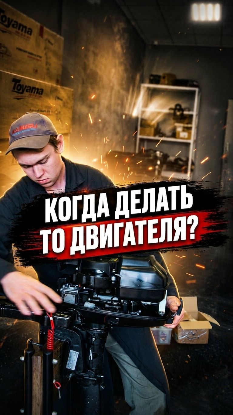 Когда обслуживать мотор?  #ТОмотора  #графикТО #сервис  #подвесноймотор