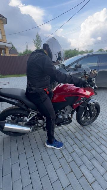 Honda 400x Зрелый начинающий байкер Егор! Поздравляю с приобретением! #motorcycle #moto #мотоекб