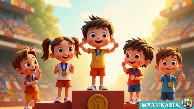 Спортивная песенка-мультфильм  для детей ｜ Летняя Олимпиада