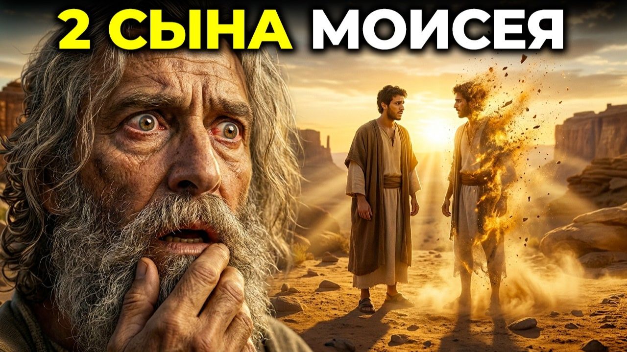 У Моисея Было 2 Сына — Вот Почему Они Исчезли из Истории