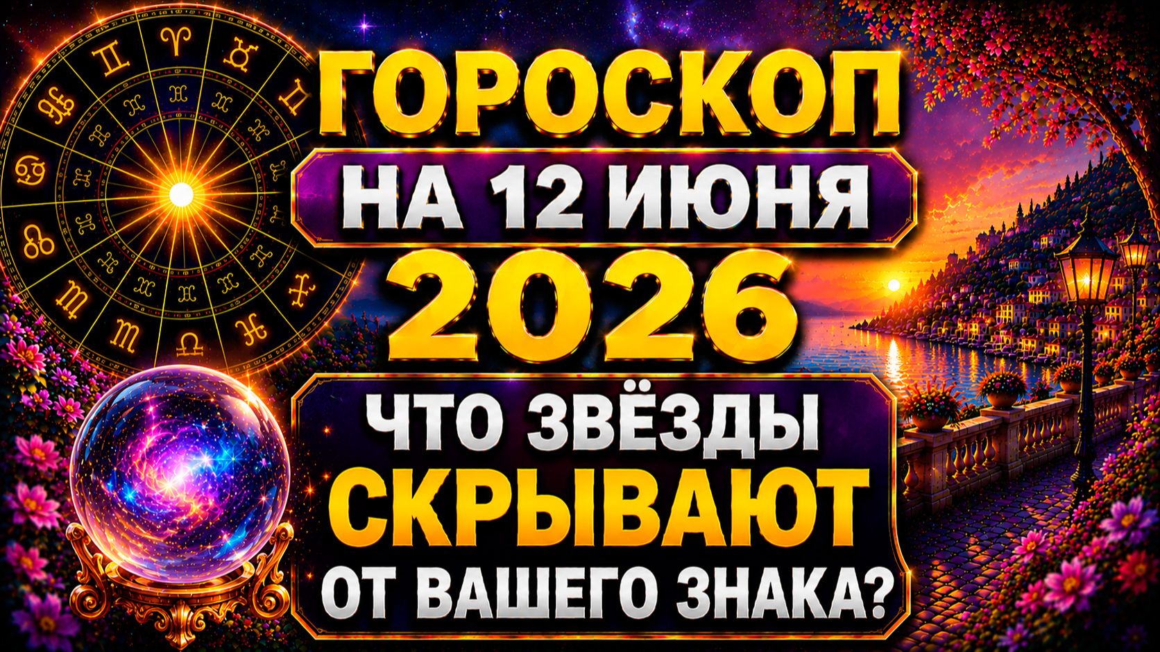 Гороскоп на 12 июня 2026 😱 Что звёзды скрывают от вашего знака?
