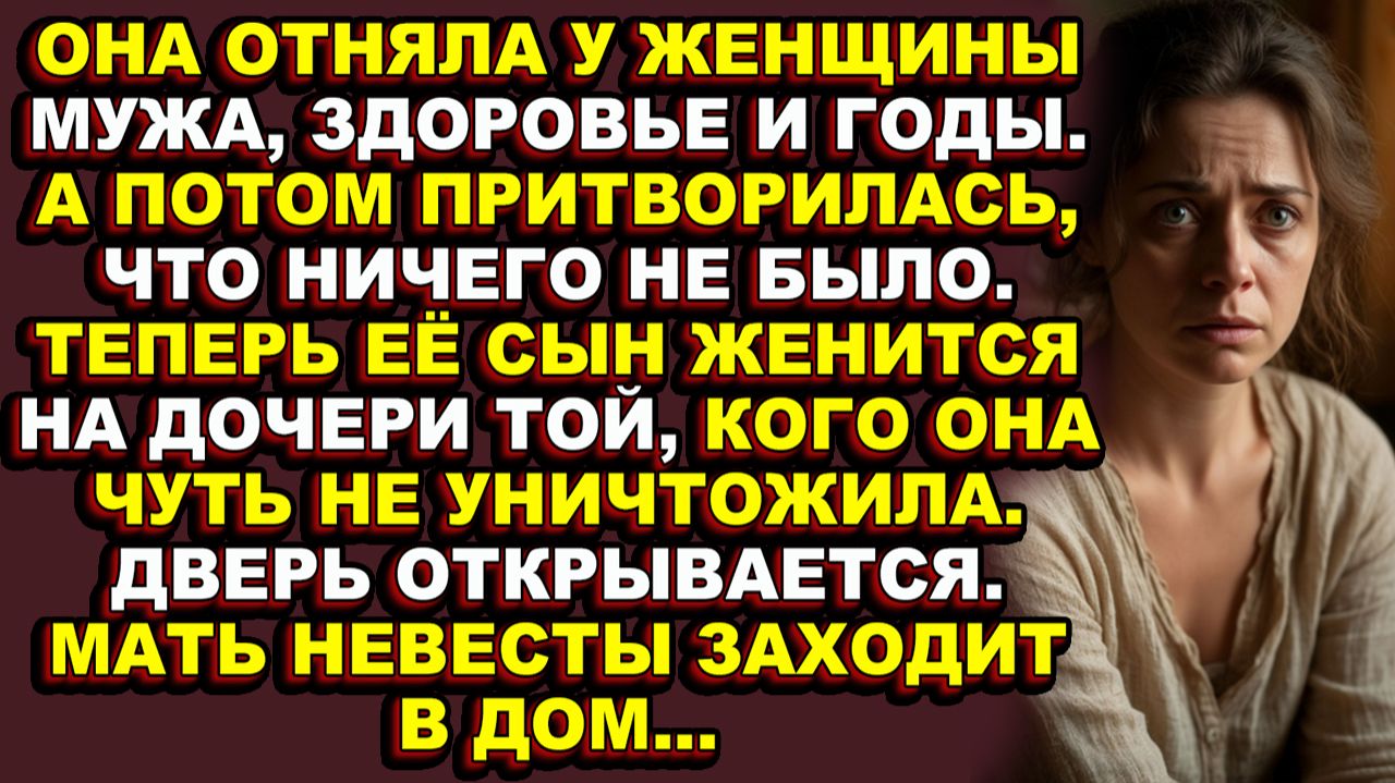 Истории из жизни|Она уничтожила чужую семью, а теперь её сын женится на дочери той самой жертвы|Ауди