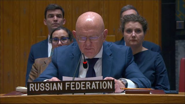 Statement By Vassily Nebenzia At UNSC Open Debate On The Middle East