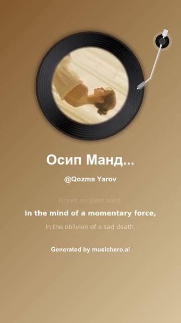 Осип Мандельштам На бледно голубой эмали