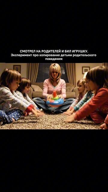 Дети копируют вас: