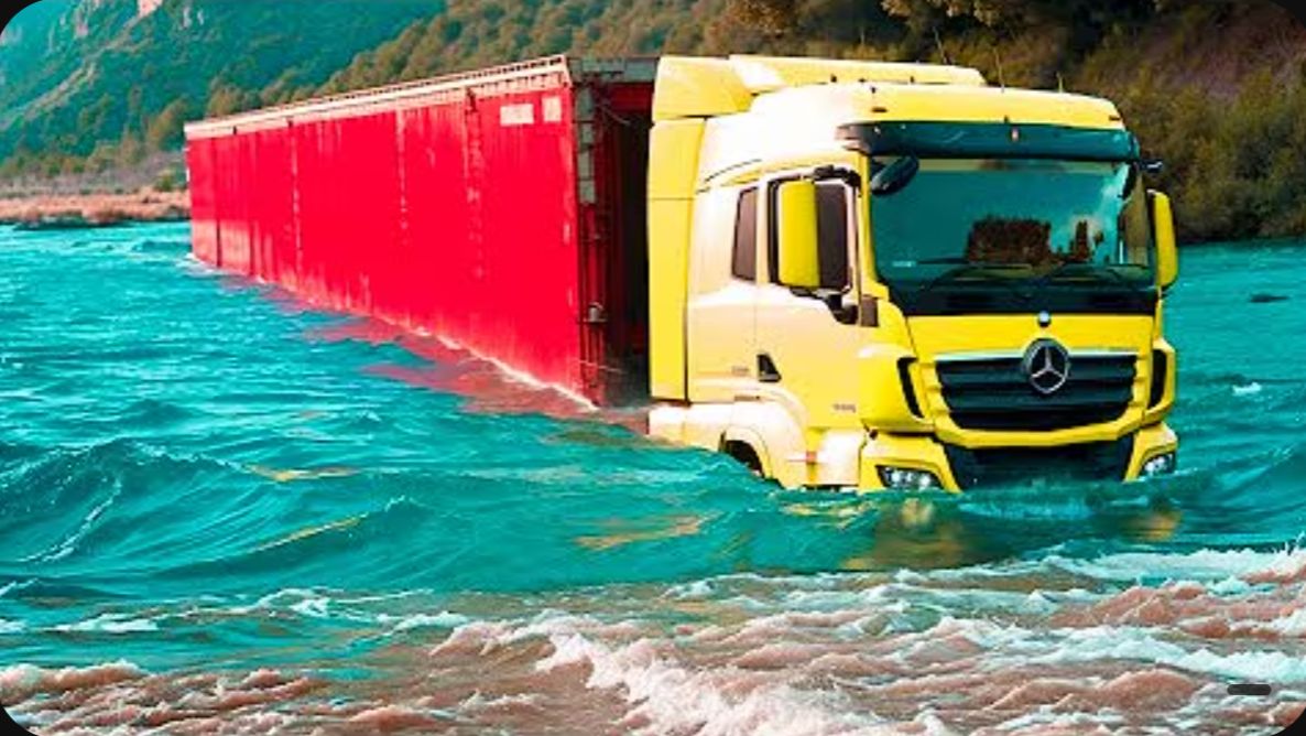 Автомобили против глубокой воды, огромного лежачего полицейского и гигантской ▶️ BeamNG Drive