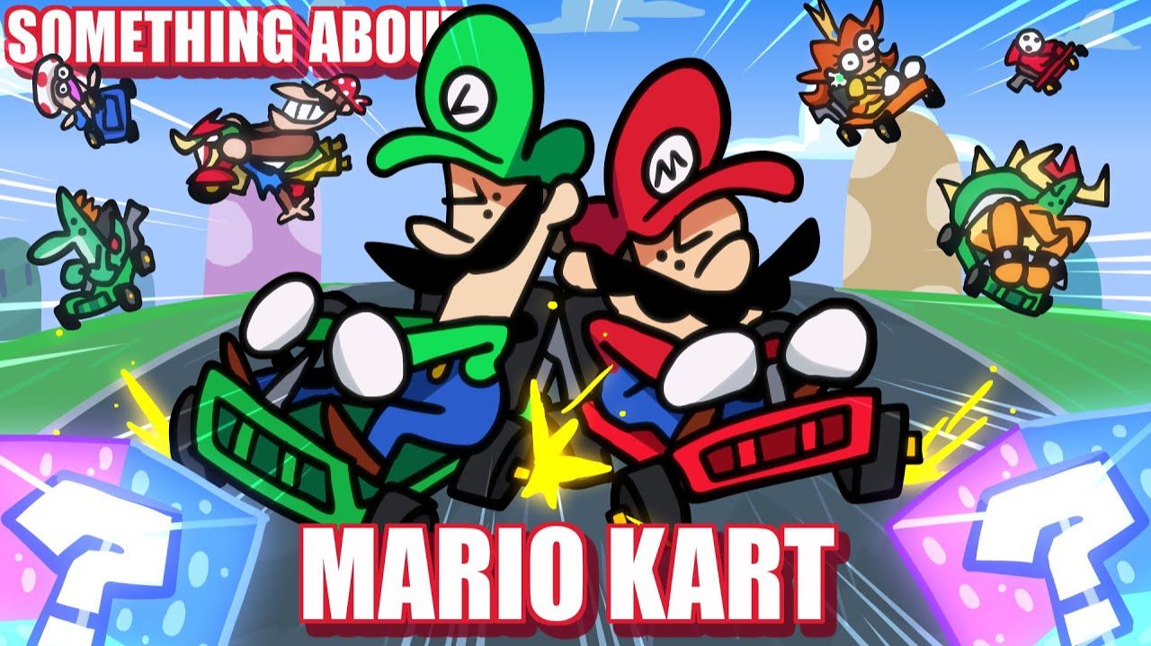 Что-то о Mario Kart. АНИМАЦИЯ 🚗🍄🍄🍄🐢