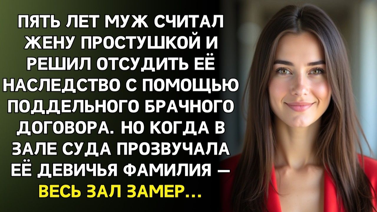 ИСТОРИИ ИЗ ЖИЗНИ|На разводе муж попытался отсудить моё наследство|РЕАЛЬНЫЕ ИСТОРИИ|ЖИЗНЕННЫЕ ИСТОРИИ